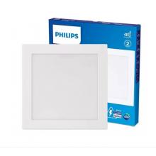 Luminaria Led Quadrada Embutir 12W 3000K Philips