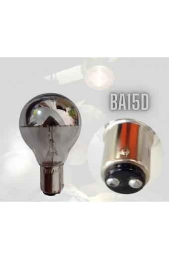 Lampada Bolinha 12V 25W BA15D Foco Cirurgico 1/2 Espelhada