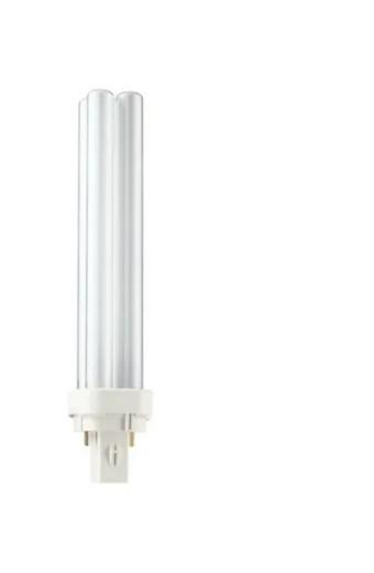 Lampada Fluor PL Dulux D 18W 4000k 2 Pinos GE
