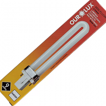 Lampada Fluor PL-S 9w 864 2 Pinos OuroLux