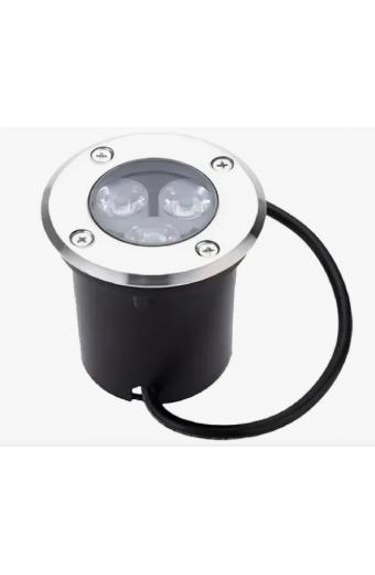 Balizador Led Deck Inox 6000k 3w Embuled