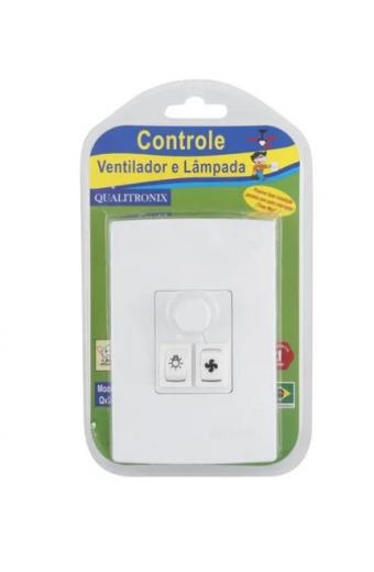 Controle Ventilador de Teto 4x2 Qualitronix