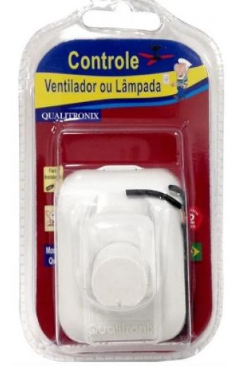 Controle Ventilador/dimmer Sobrepor qv39 Qualitronix 