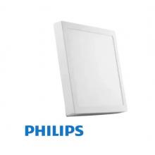 Luminaria Led Quadrada Sobrepor 18W 3000K Philips