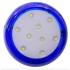 Refletor Led Piscina 9W 12V Corpo Azul Luz Azul 8CM TUBO 3/4 Iluctron