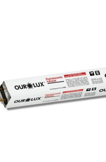 Lampada Fluor 30w 6500k T8 Luz do dia Ourolux
