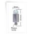 Lampada Medica L04 2.5V Retinoscópio Neitz