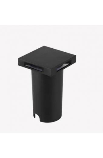 Balizador Led Trace 4 Fachos Preto 2w 3000k Mutitensão Opus 
