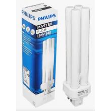 Lampada Fluor PL Dulux D/E 18W 4000k 4 Pinos Philips