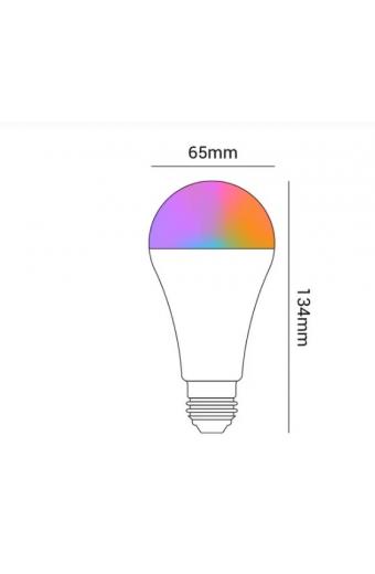 Lampada Led Bulbo Rgb Wifi 12W E27 Bivolt Opus