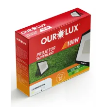 Refletor Led 100W 6500k Ourolux