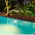 Refletor Led Piscina 9w 12v 3/4 Oring 12.5cm 3000k Corpo Transparente Iluctron