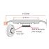 Refletor Led Piscina 9w 12v 3/4 Oring 12.5cm 3000k Corpo Transparente Iluctron