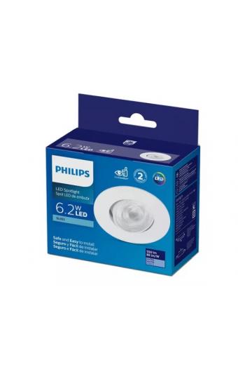 Led Spot Redondo MR16 6.2W 6500K Philips 
