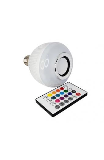 Lampada Led Bulbo Music ( RGB - Bluetooth / C/ Controle Remoto )