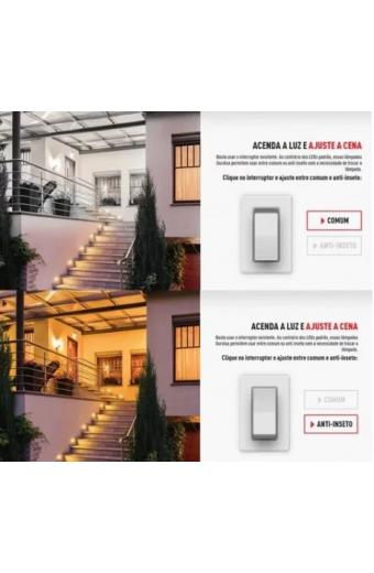 Lampada Controled Bulbo Inteligente 9w / 2 em 1: Anti Inseto / 6500K - Ourolux