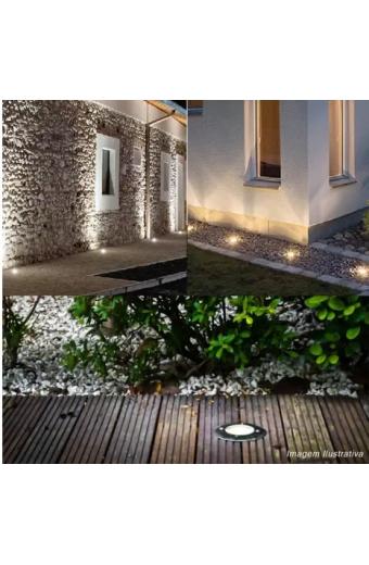Balizador Led Deck Inox 3000k 12V 10w Iluctron