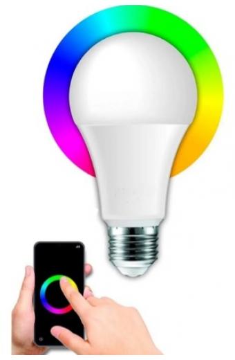 Lampada Led Bulbo Smart Inteligente Wi-Fi 9w GALAXY 