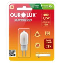 Lampada led G4 12V 2700K 1.2W 90 Lumens Ourolux