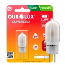 Lampada led G4 12V 6500K 1.2W 100 Lumens Ourolux