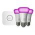 Lampada Smart Inteligente Wi-Fi HUE ( Kit c/3 lampadas e Bridge Hub 127v ) Philips Hue