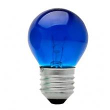Lampada Bolinha Incandescente 127v 15w Azul