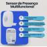 Sensor de Presença 180º Interno Sobrepor na Parede Qualitronix