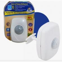 Sensor de Presença 360º Interno Sobrepor na Parede Qualitronix