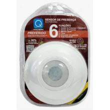Sensor de Presença 360º Teto Sobrepor e Embutir Qualitronix