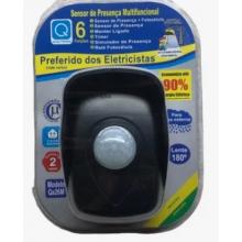 Sensor de Presença Externo Preto IP65 Qualitronix