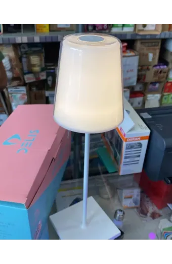 Luminaria de Mesa Abajur Aurora RGB Demerizável Delis