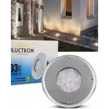 Balizador Led Deck Inox 3000k 12V 10w Iluctron