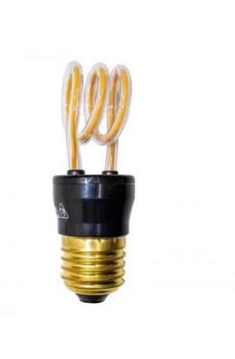 Lampada Led Acrilico 3D Espiral 4W 2200K Opus