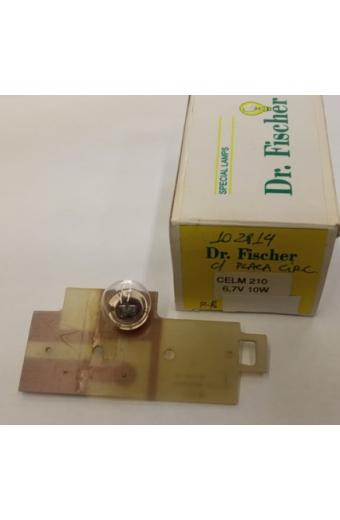 Lâmpada Medica espectrofotometro B&L CELM 210 6.7v 10w Dr.Fischer