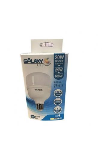 Lampada Led Bulbo 20W 6500K Galaxy Multitensão