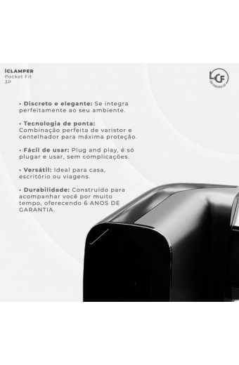 DPS Pocket Fit Preto 3 Pinos 10A Camper