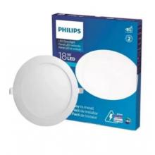 Luminaria Led Redonda Embutir 18W 6500K Philips