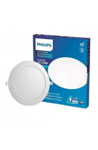 Luminaria Led Redonda Embutir 18W 6500K Philips