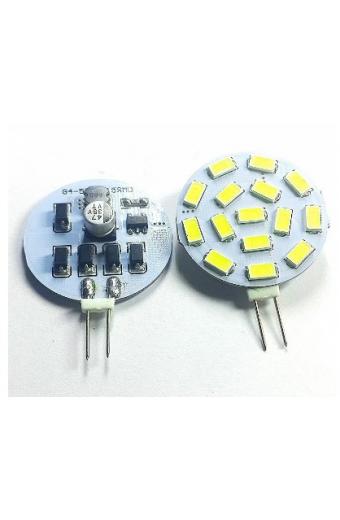 Lampada led G4 Pastilha 24V 6500K P/ Barcos / Aviação