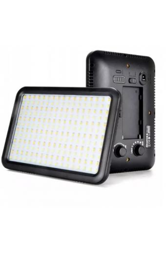 Iluminador Led Triopo TTV 204 Leds Com Dimmer