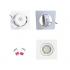 Led Spot Quadrado MR16 5W 3000K Saime KIT COM 10