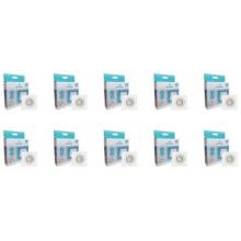 Led Spot Quadrado MR16 5W 3000K Saime KIT COM 10