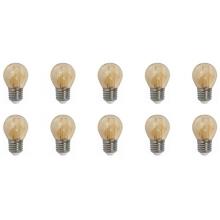 Lampada Led Vintage Bolinha 2W 2200K Embuled  KIT COM 10