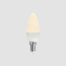 Lampada Led Filamento Vela E14 Com Adaptador E27 2700k 3.5w Philips